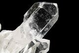 Clear Quartz Crystal Cluster - Brazil #237834-1